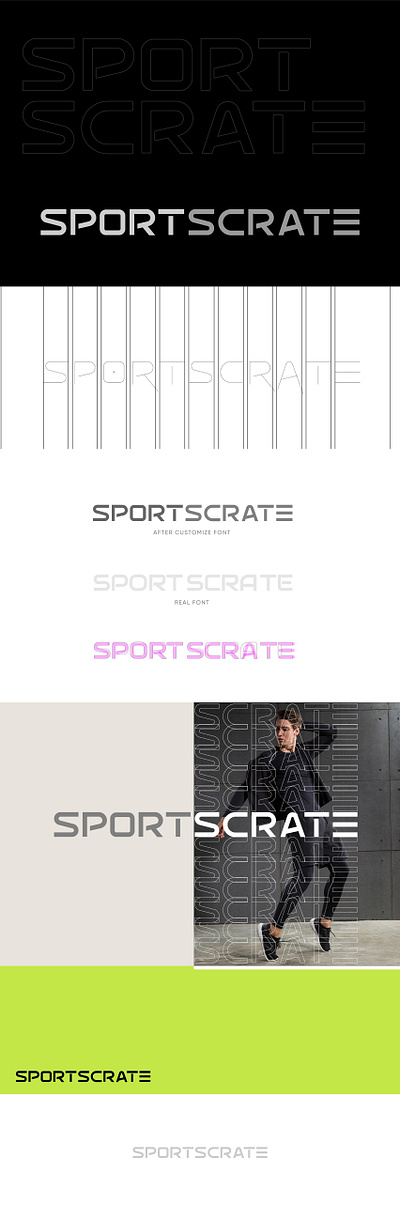 Sports Scrate_Wordmark clean design logo minimal minimalist modern simple simple clean interface