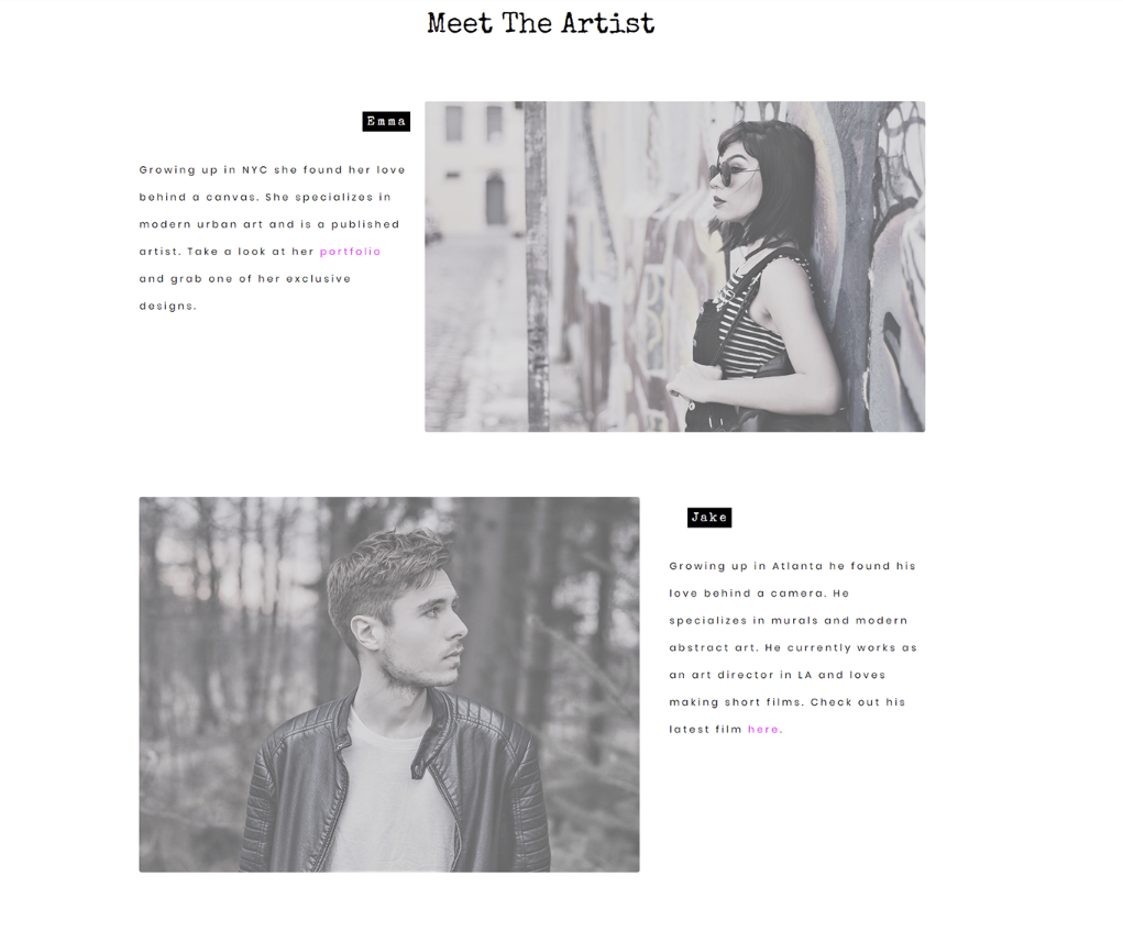 Front End Dev. - Landing Page code css design dribbble featured front end html ux ux design web web design web dev