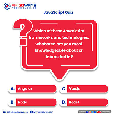 What area are you most knowledgeable about or interested in? 2023popularframework amigoways amigowaysappdevelopers amigowaysteam