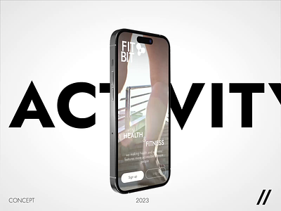 An Activity Tracker Mobile iOS App activity android animation app app design app interaction dashboard design health ios mobile mobile app mobile ui motion online tracker ui ux video workouts