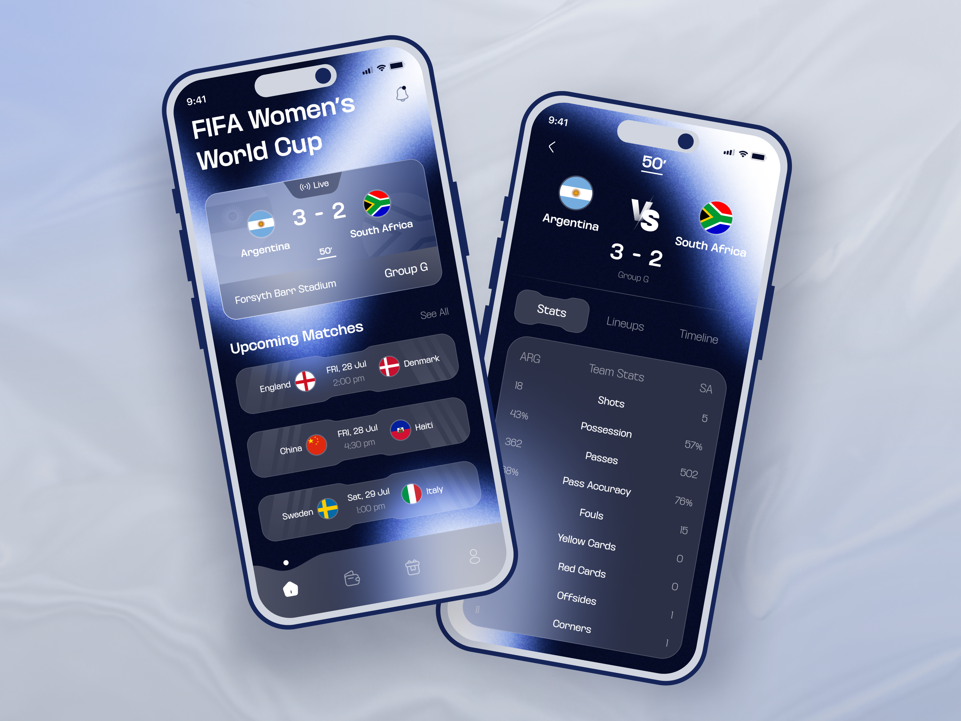 Soccer App Designs, Themes, Templates And Downloadable Graphic Elements ...