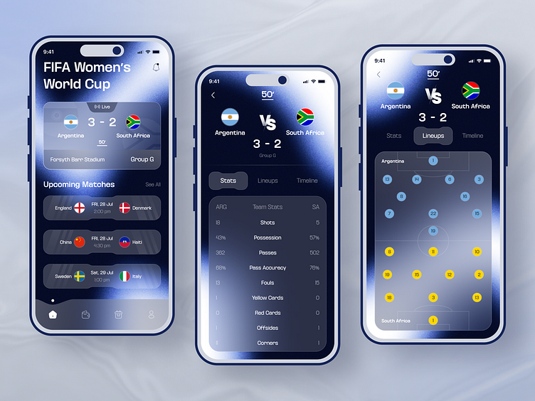 Concept Art, Mobile Design, UI Design and UX Design: FIFA Mobile
