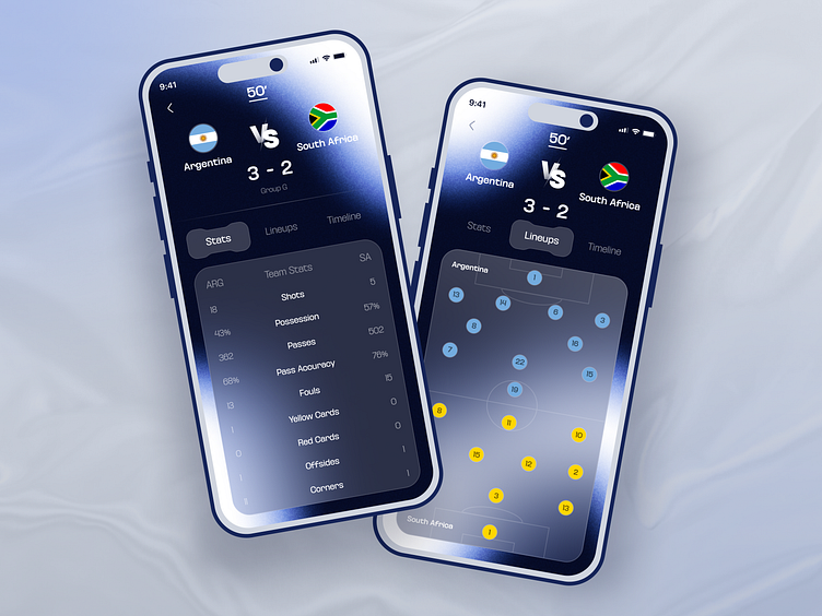 Fifa Women's World Cup Mobile App Concept by MQoS UI/UX for