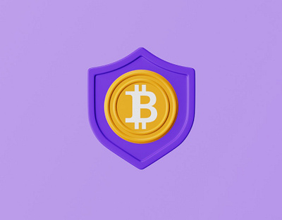 Cryptocurrency Secure 👇🏼 blender 3d