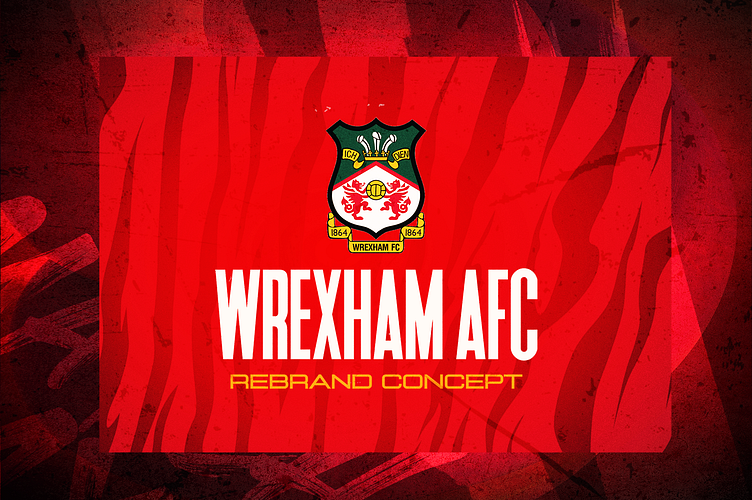 WREXHAM AFC REBRAND CONCEPT by CHINONSO on Dribbble