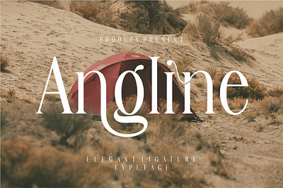 Angline Elegeant Ligature Serif Type app branding design graphic design illustration logo typography ui ux vector