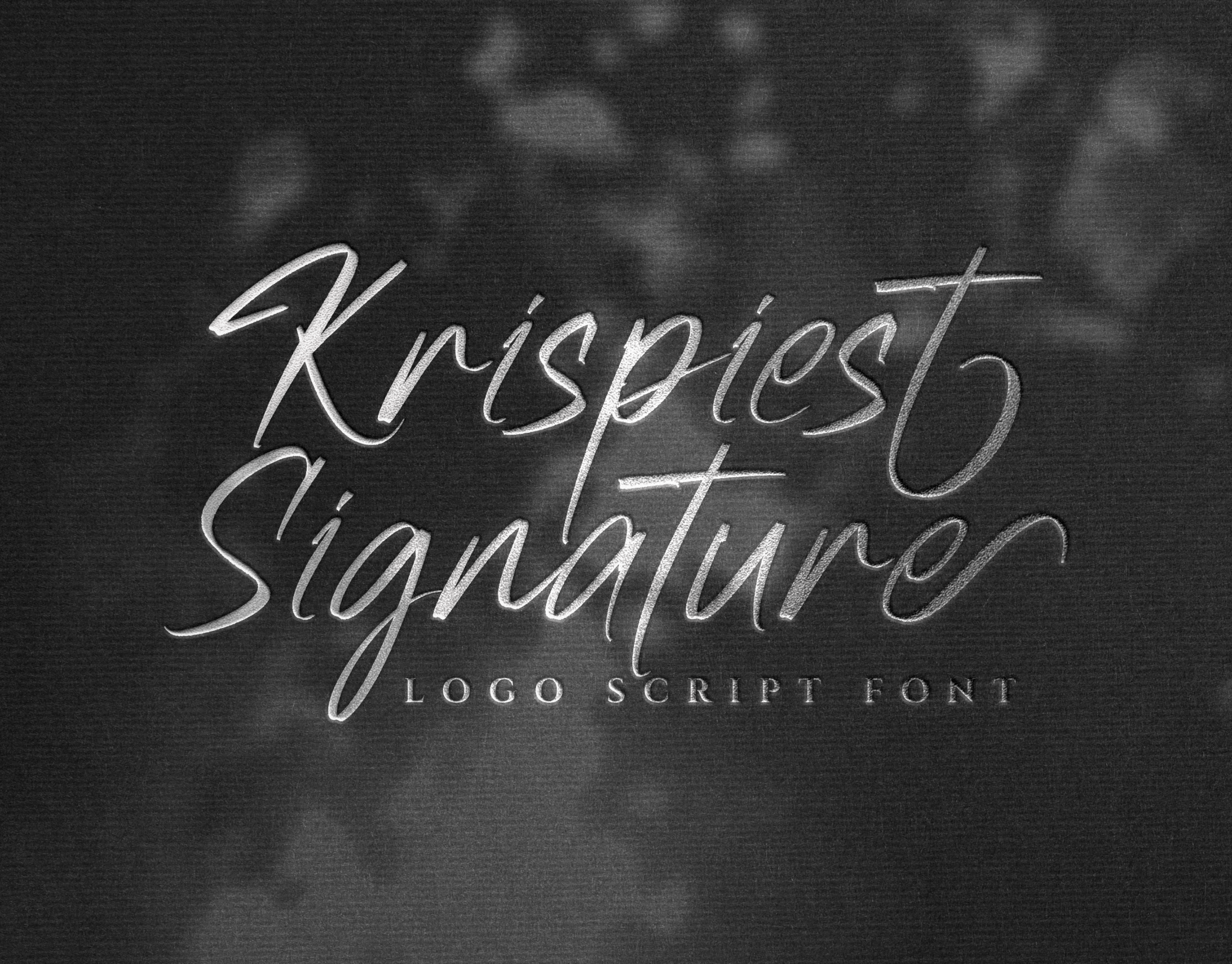 FREE FONT | Krispiest Signature advertisements branding handlettering logo font product packaging script font signature font social media posts typography