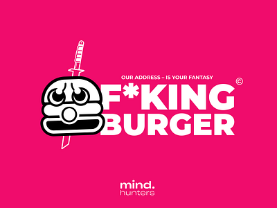 Branding and strategy for F*KING BURGER branding design graphic design identity illustration logo studio ui ux vector