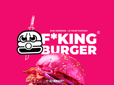 Branding and strategy for F*KING BURGER branding design graphic design identity illustration logo studio ui ux vector