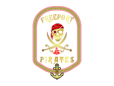 freeport Pirates 3d animation branding freeport pirates redesign graphic design ui