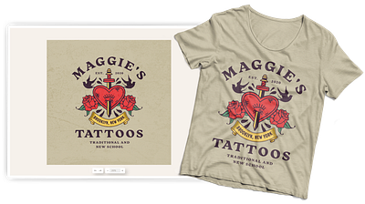 Tattoo Inspired T-Shirt Designs graphic design t shirt design tattoo t shirt design