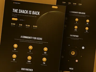 Crypto Landing Page web3