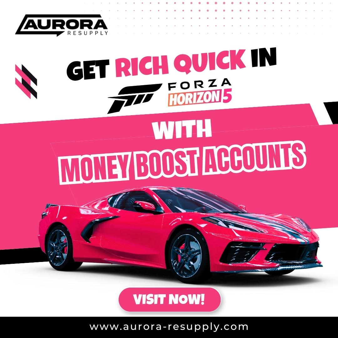 Forza Horizon Money Boosting Services Aurora Resupply by Aurora