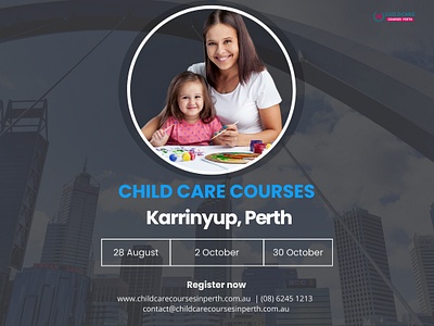 Fulfilling Child Care Career with Child Care Courses Karrinyup! certificate 3 in childcare child care courses child care training courses childcare courses diploma in childcare early childhood education perth