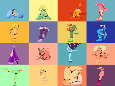 Jovial jesters character character design illustration illustrator