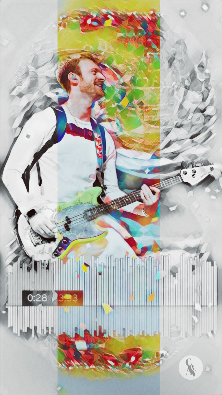 Music over color design graphic design