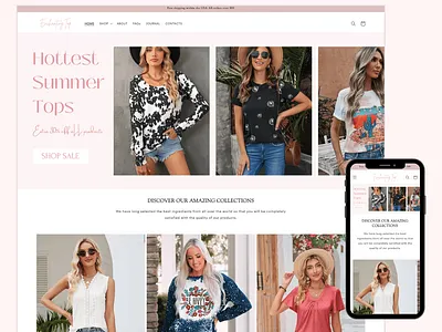 CHARMING - Women's Clothing Gentle and Clean in Pink Style shopify