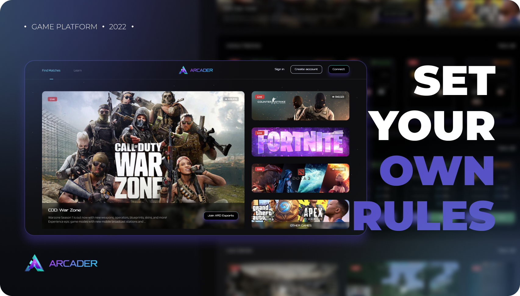 Live stream platform b2b b2c design live ui ux video
