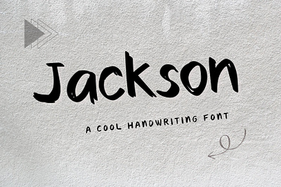 Jackson brand branding logo design designer digital font font font design font designer font maker graphic design handwriting illustration