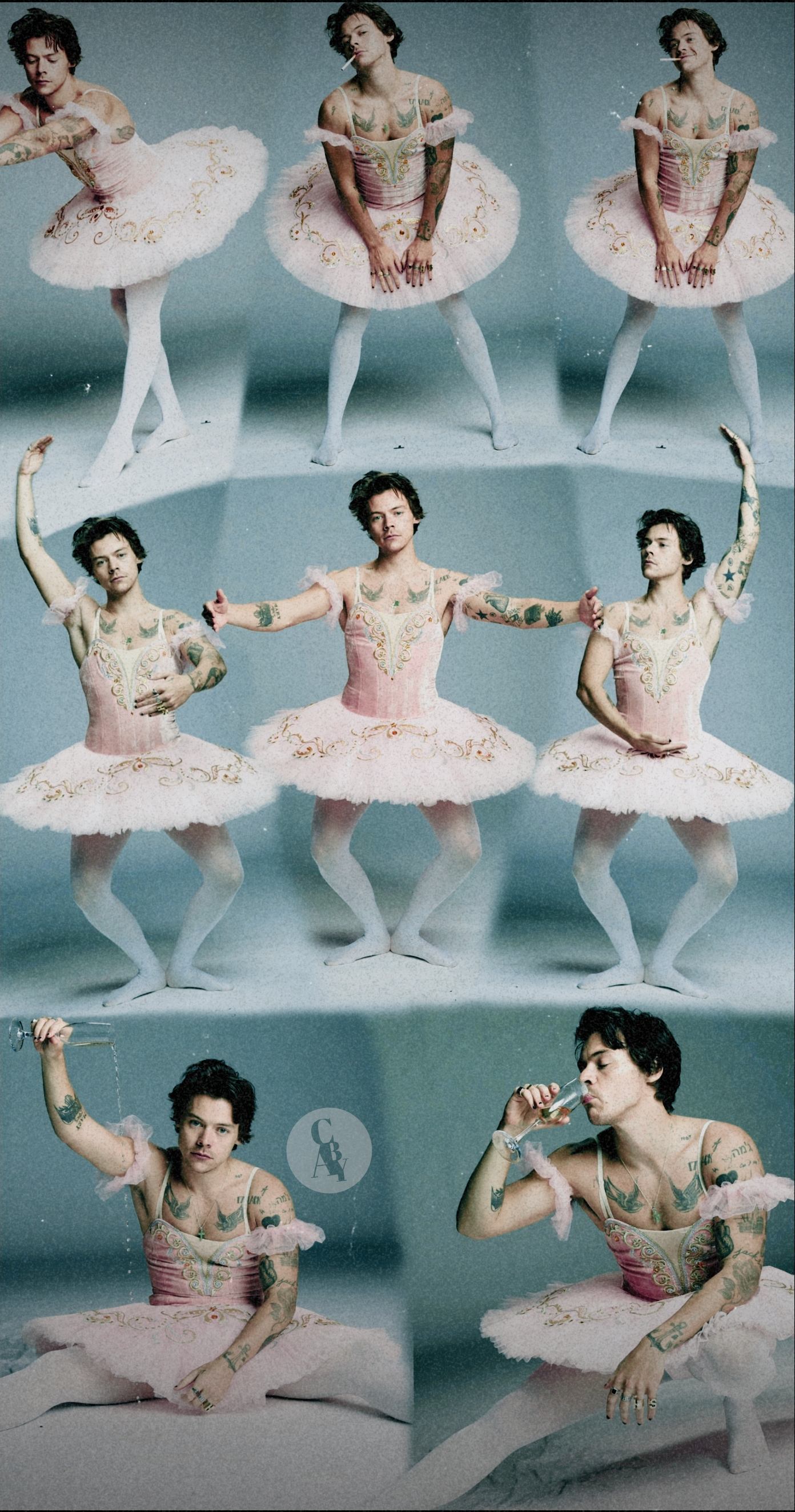 Multifaceted design graphic design