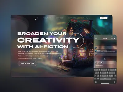 AI Service branding design flat graphic design illustration logo ui ux