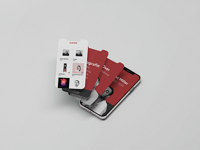 Mac Miller design figma webdesign website