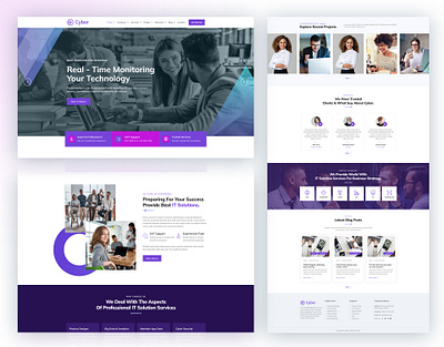 IT Solutions & Multi-Purpose WordPress Theme 3d advisor animation business company consulting corporate finance graphic design it services it solution landing minimal motion graphics multipurpose security seo software technology web development