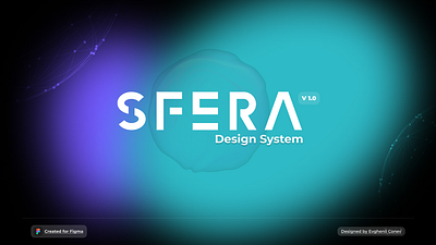 Ⓢ SFERA ™ 1.0 by Evghenii Conev branding design evgheniiconev lizzardlab ui