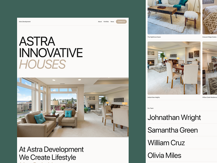 Astra Houses by DigiComm on Dribbble