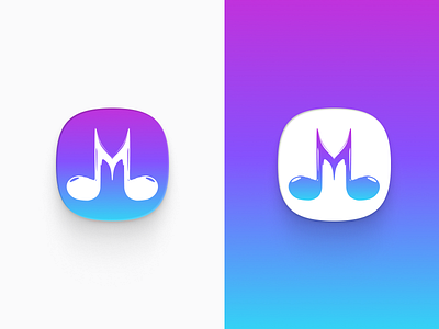 DailyUI Challenge Day 5/100 (App Icon Design) app icon app logo dailyui dailyuichallenge day5 design illustration logo musiclogo ui vector