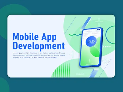 landing page graphic design logo typography vector