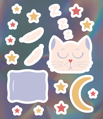 💤💜 "Sleep Time" stickers 💜💤 sticker