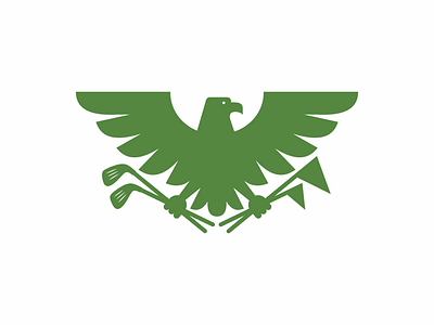 bird golf bird eagle golf logo