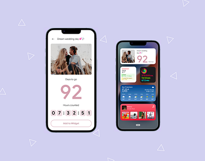 Daily UI Challenge 014 - Countdown Timer app countdown timer daily ui dailyuichallenge figma sketch ui