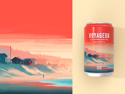 Craft IPA packaging design concept branding business illustration can can design design digital illustration food branding graphic design identity design illustration marketing marketing design package packaging packaging design travel