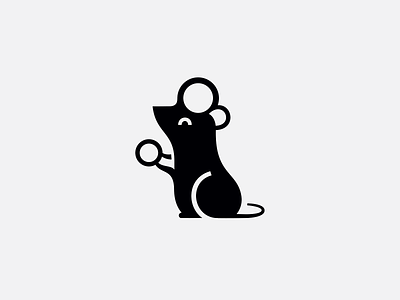 Miki Jewellery 🔘 animallogo belcdesign branding flatlogo jewellery logo logomouse mark mouse outlinelogo patrykbelc