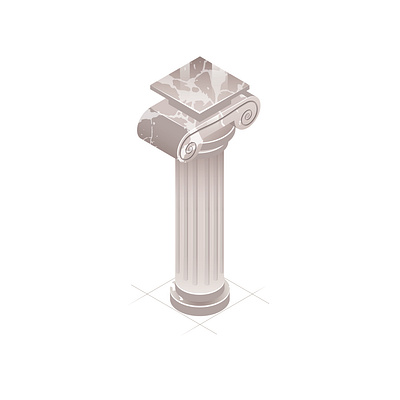 Ancient Greek Columns (Isometric MMO Game) design game design gaming graphic design illustration isometric isometric design mmo