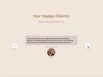 Daily UI 004 - Testimonials daily ui design figma prototyping testimonials testimonials design testimonials ui design ui uiux