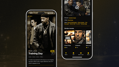 Movie app app concept design films flicks ios iphone mobile movies review ui