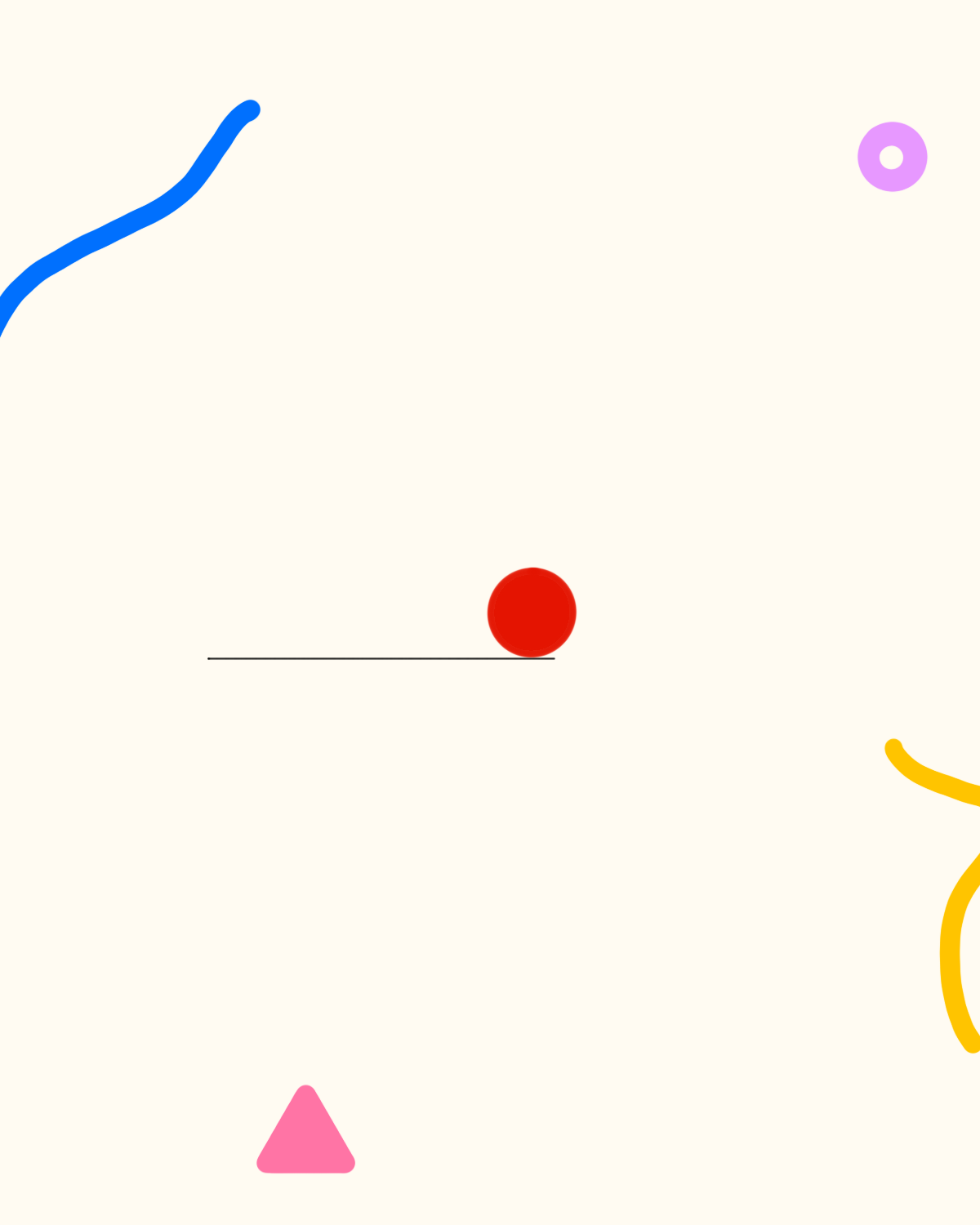 Shapes Animation 2d animation animation branding design figma graphic design illustration logo procreate shapes typography ui uidesign vector