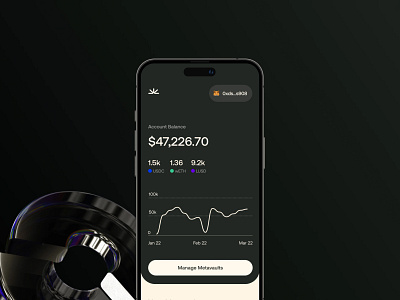 Sandclock Product bitcoin blockchain crypto dashboard dex ethereum exchange finance ios mobile ui wealth