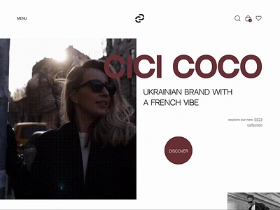 CICI COCO Fashion E-commerce animation e commerce fashion figma ui ux