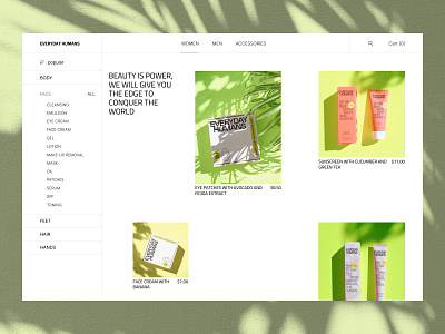 Three Variations of the Catalog Page catalog design minimaldesign ui uiux design web design