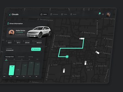 Circulix clean darkmode datadrivendesign designinnovation digitaltransformation efficienttravel innovativeapp passanger passengerexperience publictransit seamlessjourney smartcities transittech transportationapp traveltech ui uiux urbanmobility urbantransport userexperience