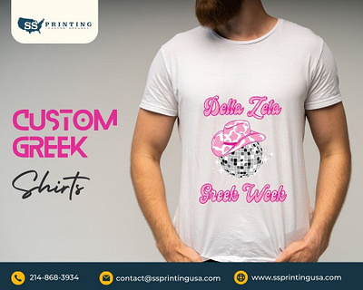 Fraternity Shirt Designs - Custom Greek T-Shirts