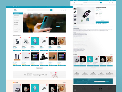 Paktrolley - Ecommerce Website Design branding design ui ux website