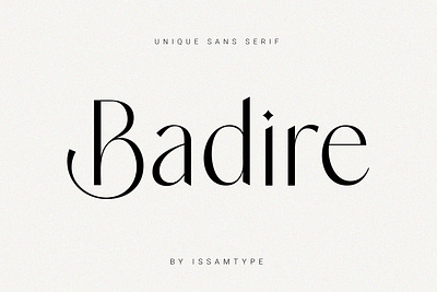 Badire-Unique sans-serif Typeface branding design fashion font social type typeface typography unique font wedding fonts