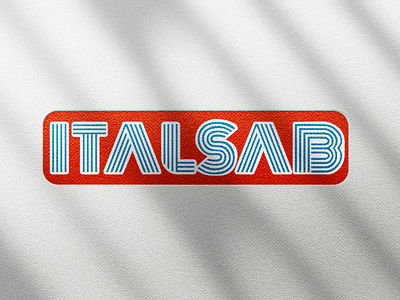 Italsab Co. Logo abrasives chemicals diamond graphic design logo logo design stone