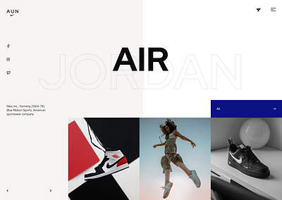 Nike Shoes Web Design branding design fashion fashionlover fashionstyle graphic design instadaily jordan nike photooftheday shoes ui uiesign uiuxdesign ux vogue webdesign