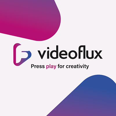 VIDEO FLUX - Logo Design app branding design graphic design logo typ typography vector